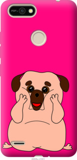 

Чехол Весёлый мопс для Tecno Pop 2F B1F 1184093