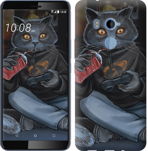 

Чехол gamer cat для HTC U11 Plus 635328
