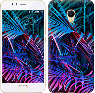 

Чехол Папоротник под ультрафиолетом для Meizu M5s 609967