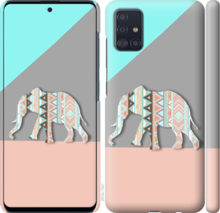 

Чехол Узорчатый слон для Samsung Galaxy A51 2020 A515F 875981
