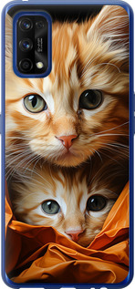 Чехол Котики 2 для Realme 7 Pro