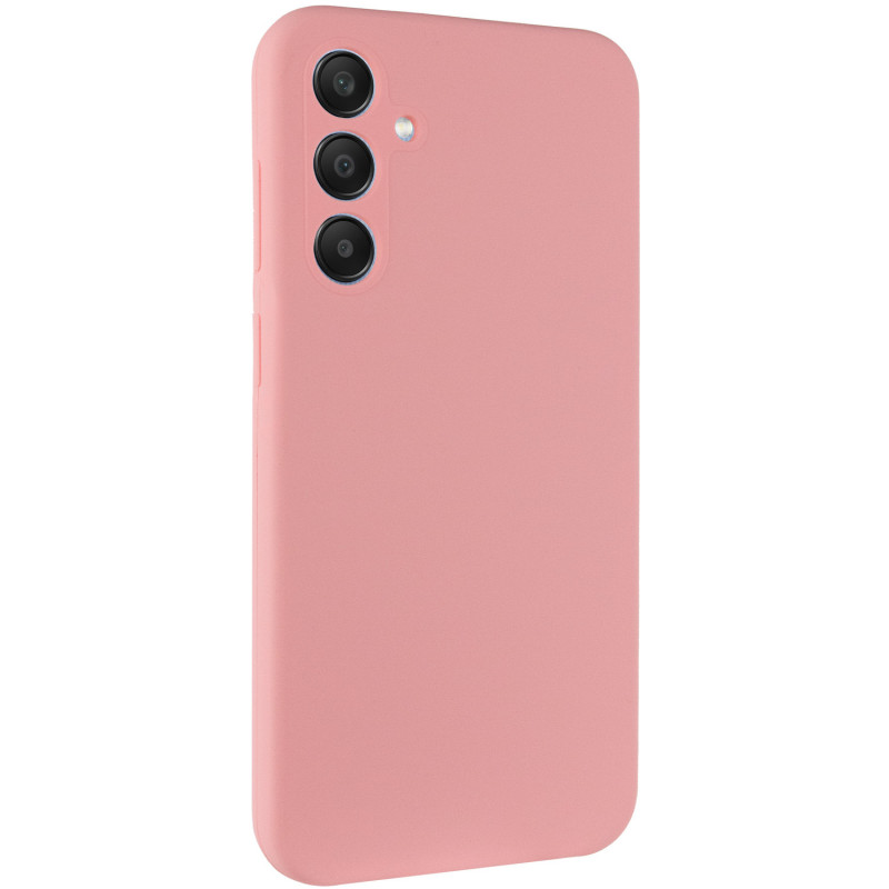 Чохол Silicone Cover Lakshmi Full Camera (AA) на Samsung Galaxy A35 (Рожевий / Pink)