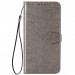 Кожаный чехол-книжка Art Case с визитницей для Oppo A15 / A15s (Серый)