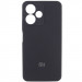Чехол Silicone Cover Lakshmi Full Camera (AA) with logo для Xiaomi Redmi 13 4G / Poco M6 4G (Черный / Black)