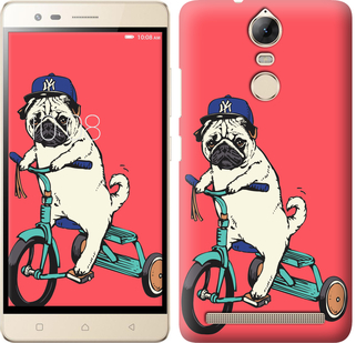 

Чохол Мопс на велосипеді на Lenovo Vibe K5 Note A7020a40 642803