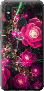 Чехол Абстрактные цветы 3 для Xiaomi Mi8