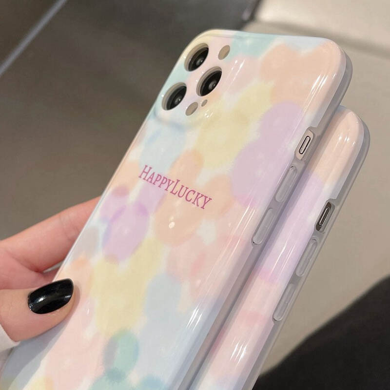 Фото TPU чохол HappyLucky на Apple iPhone 13 Pro (6.1") (Pink) в маназині vchehle.ua