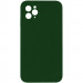 Silicone Case Square Full Camera Protective (AA) NOLOGO для Apple iPhone 11 Pro Max (6.5") (Зеленый / Army green)