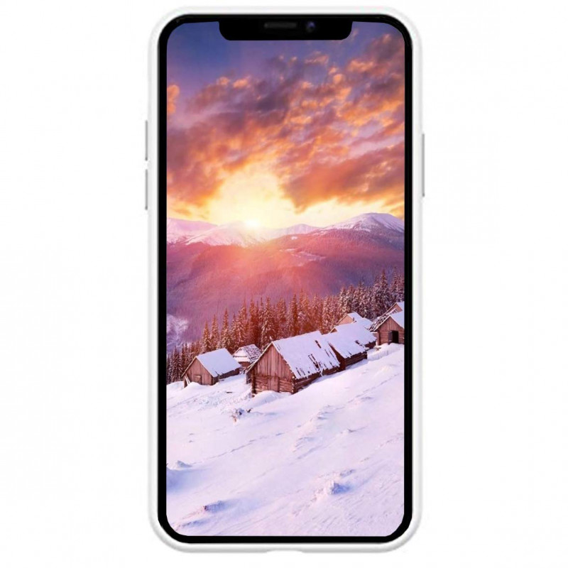 Фото Чехол Silicone Case Full Protective (AA) для Apple iPhone XS Max (6.5") (Белый / White) на vchehle.ua