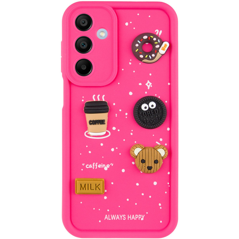 Фото Чохол TPU Toys Case на Samsung Galaxy A25 5G (Pink / Always Happy) на vchehle.ua