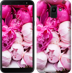 

Чехол Розовые пионы для Samsung Galaxy J6 2018 630561