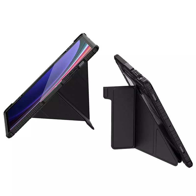 Чехол-книжка Nillkin Bumper Pro Multi-angle для Samsung Galaxy Tab S9+ / S10+ 12.4’’ (Black) в магазине vchehle.ua