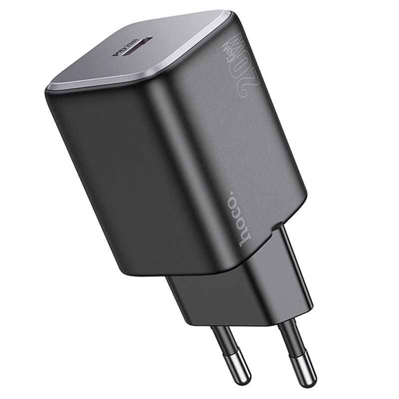 СЗУ Hoco N40 Mighty PD20W (1USB-C) (Black) в магазине vchehle.ua