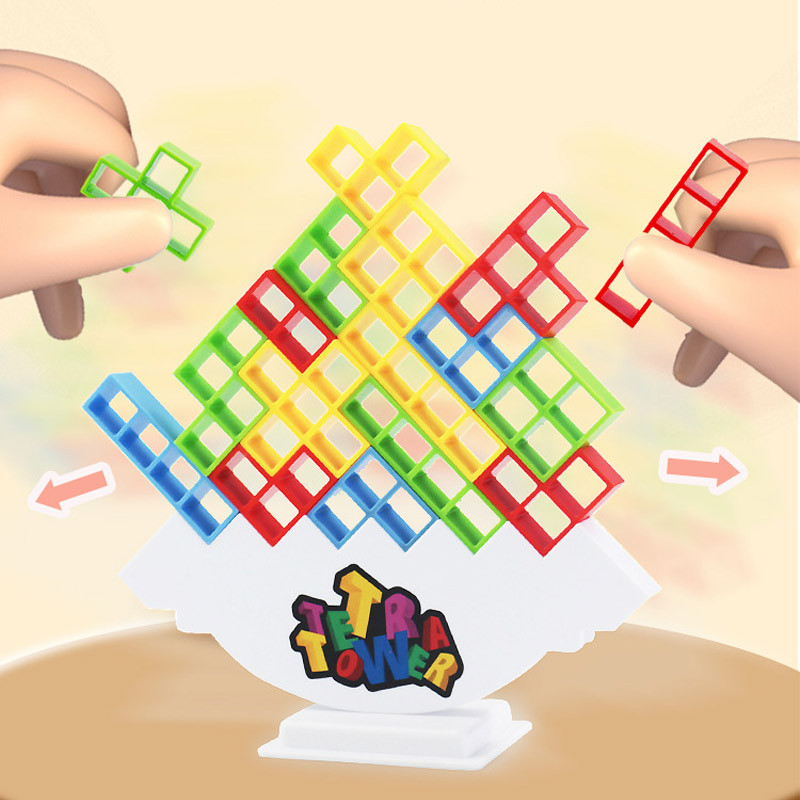 Фото Настольная интерактивная игра Ummi ME-008 Tetris tower game (Colorful) в магазине vchehle.ua