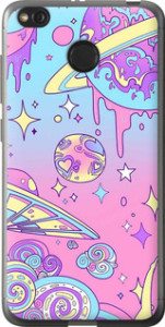 Чехол Розовая галактика для Xiaomi Redmi 4X
