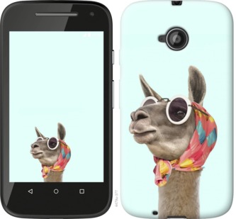 

Чохол Модна лама на Motorola Moto E2 753440