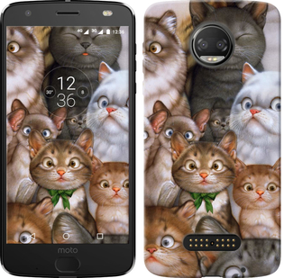 

Чехол коты для Motorola MOTO Z 476645