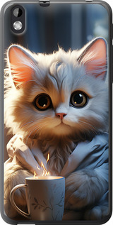Чохол White cat на HTC Desire 816