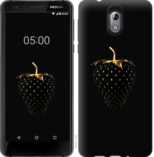 

Чехол Черная клубника для Nokia 2.2 740565