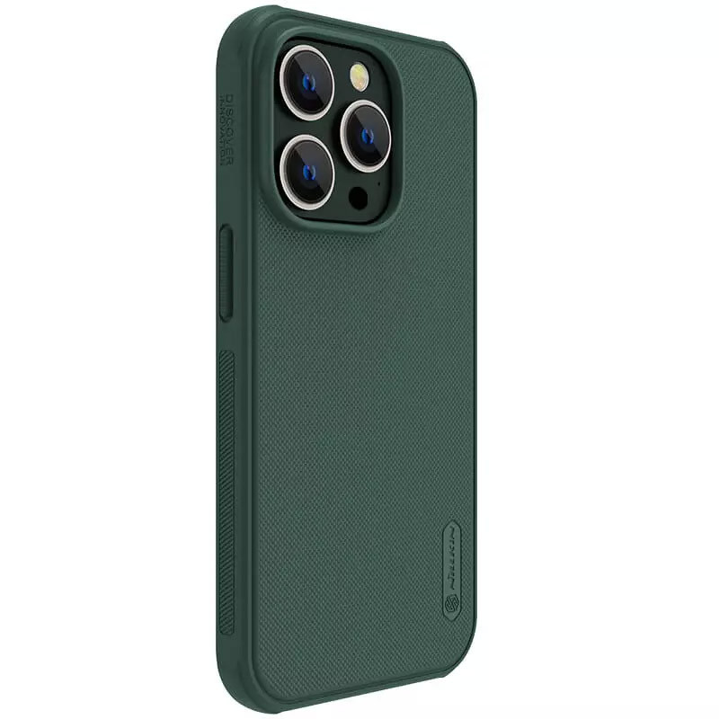 Фото Чохол Nillkin Matte Pro на Apple iPhone 15 Pro (6.1") (Зелений / Deep Green) в маназині vchehle.ua