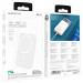 Заказать Портативное ЗУ Power Bank BOROFONE BJ25 Plus Reach PD20W c БЗУ 10000 mAh (White) на vchehle.ua