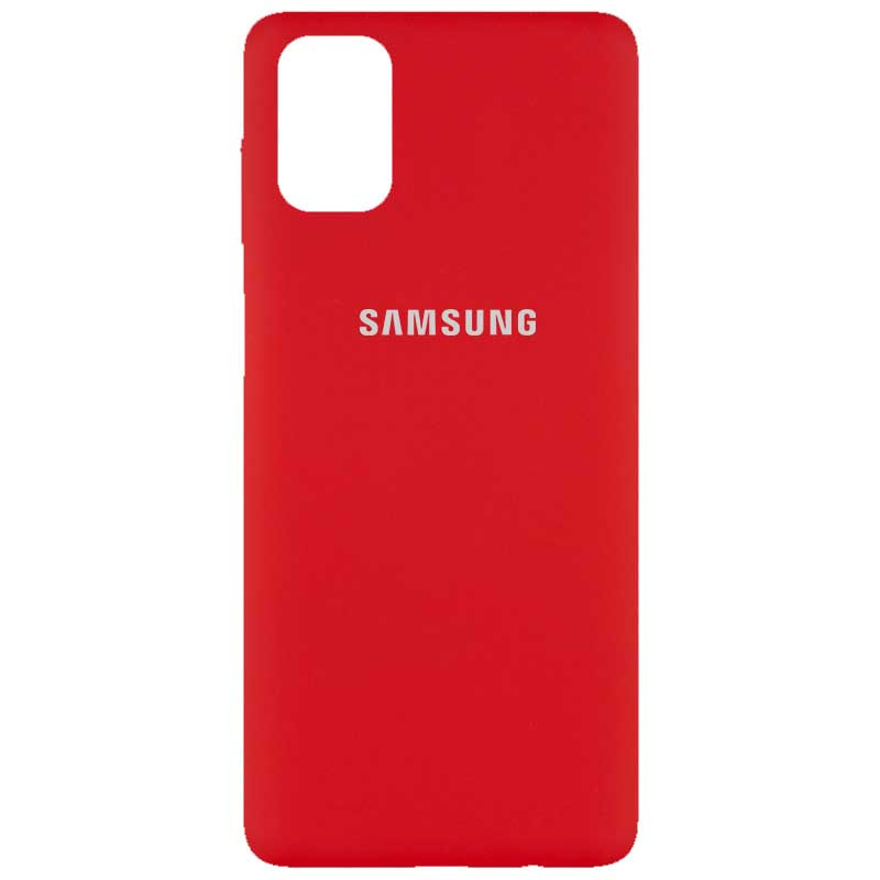 

Чохол Silicone Cover Full Protective (AA) на Samsung Galaxy M51 (Червоний / Dark Red) 937376