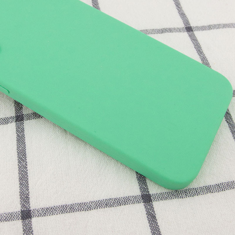 Фото Silicone Case Square Full Camera Protective (AA) NOLOGO для Apple iPhone 6/6s (4.7") (Зеленый / Spearmint) на vchehle.ua