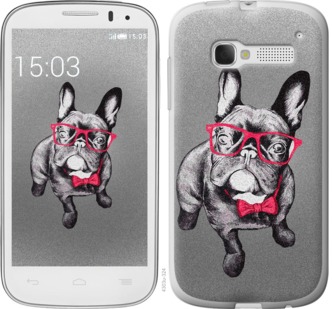 

Чехол Умный бульдог для Alcatel One Touch Pop C5 5036D 737398