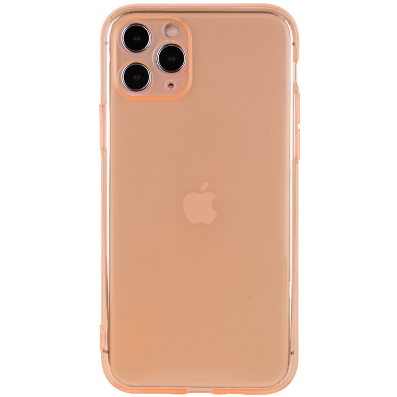 

Матовий напівпрозорий TPU чохол із захистом камери на iPhone 11 Pro (Помаранчевий / Orange) 927199