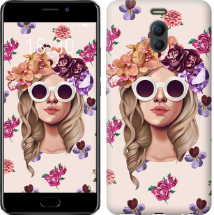 

Чохол Дівчина з квітами v2 на Meizu M6 Note 586786