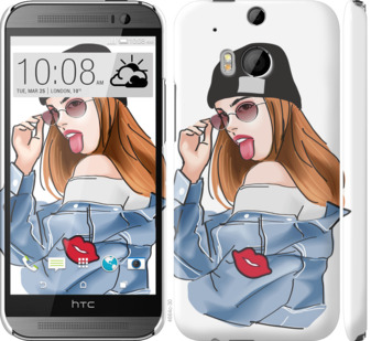 

Чохол Дівчина v3 на HTC One M8 842825