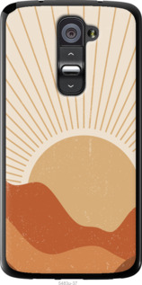 

Чехол Горы и солнце для LG G2 1435225