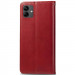 Фото Кожаный чехол-книжка GETMAN Gallant (PU) для Samsung Galaxy A04 (Красный) на vchehle.ua