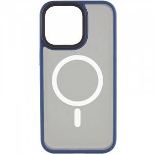 TPU+PC чехол Metal Buttons with Magnetic Safe для iPhone 12