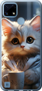 Чехол White cat для Realme C21