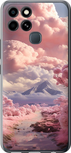 

Чехол Розовые облака для Infinix Smart 6 1645078