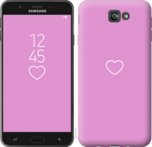 Чехол Сердце 2 для Samsung Galaxy J7 Prime