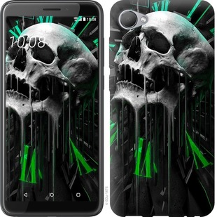 

Чохол Череп-годинник на HTC Desire 12 671762