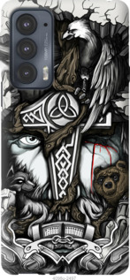 Чехол Тату Викинг для Motorola Edge 20