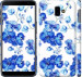 Чехол Голубые орхидеи для Samsung Galaxy J6 Plus 2018