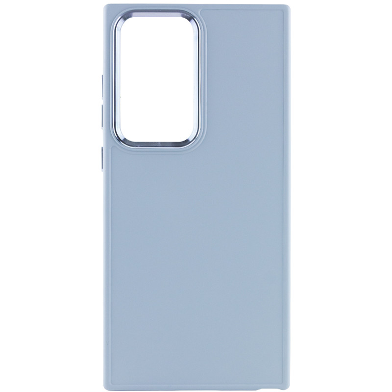 Фото TPU чохол Bonbon Metal Style на Samsung Galaxy S23 Ultra (Блакитний / Mist blue) на vchehle.ua