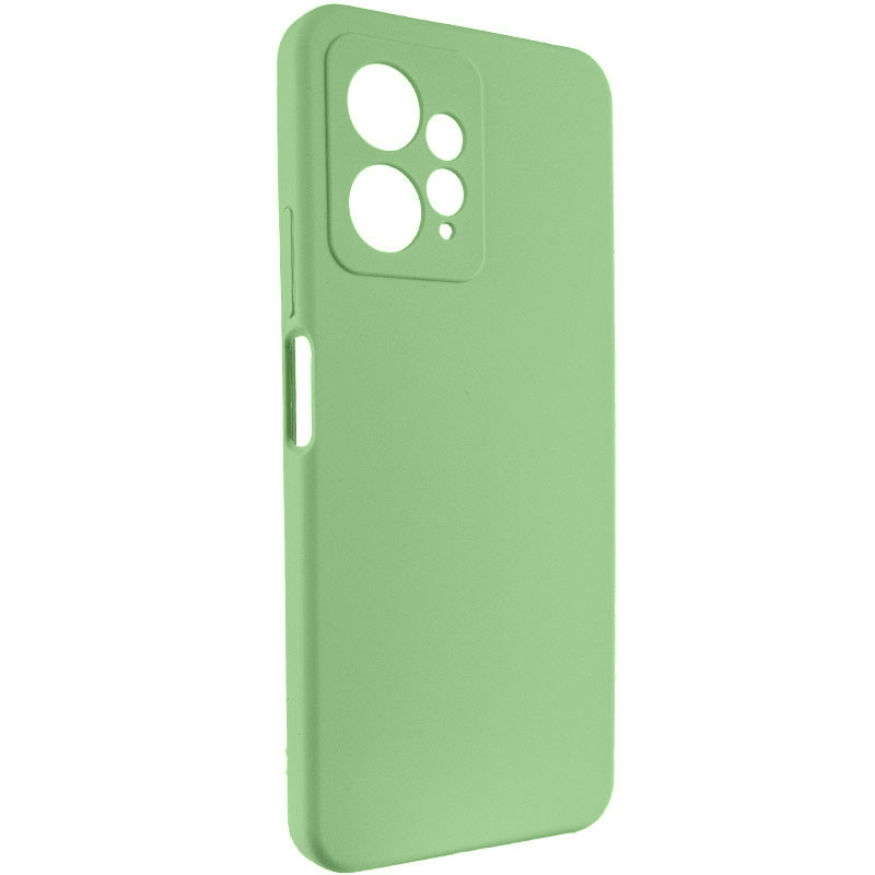 Фото Чехол Silicone Cover Lakshmi Full Camera (AAA) для Xiaomi Redmi Note 12 4G (Мятный / Mint) на vchehle.ua