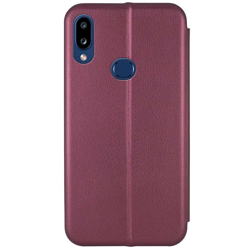 Фото Шкіряний чохол-книжка Classy на Samsung Galaxy A10s (Бордовий) на vchehle.ua
