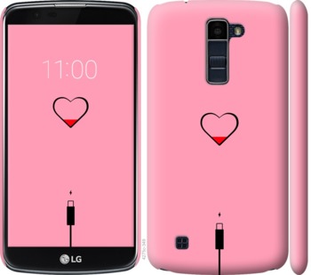 

Чехол Подзарядка сердца1 для LG K10 / K410 730199