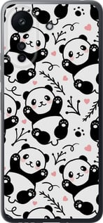 Чехол Панды для Xiaomi Poco C65
