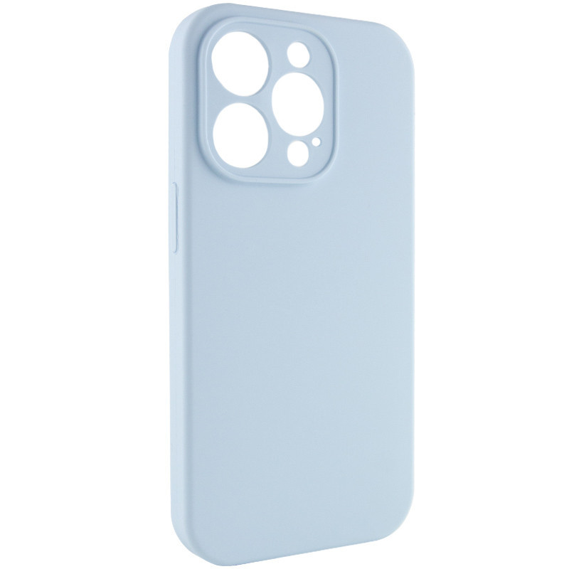 Фото Чехол Silicone Case Full Camera Protective (AA) NO LOGO для Apple iPhone 15 Pro Max (6.7") (Голубой / Sweet Blue) на vchehle.ua