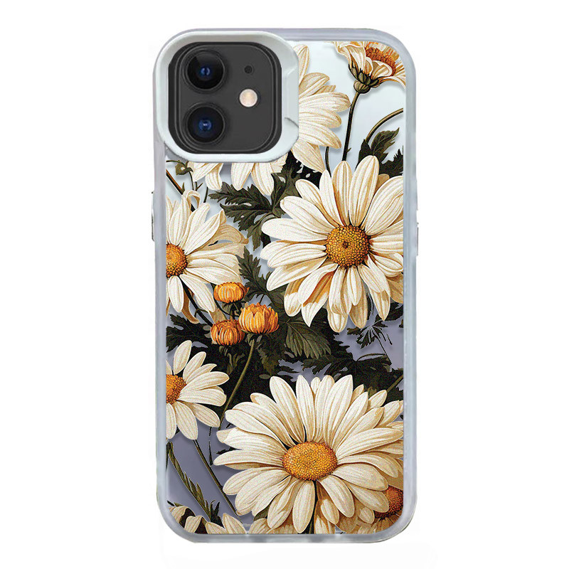 TPU+PC чохол TakiTaki Magic glow на Apple iPhone 11 (6.1") (Chamomile / White)