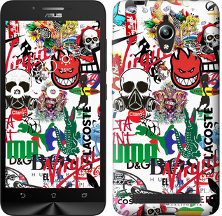 

Чохол Many different logos на Asus Zenfone Go ZC500TG 638205