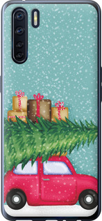 

Чехол Машина с подарками для Oppo A91 1671976
