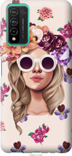

Чохол Дівчина з квітами v2 на Huawei Honor 10X Lite 1146269